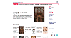 Desktop Screenshot of edicionescontrabando.com